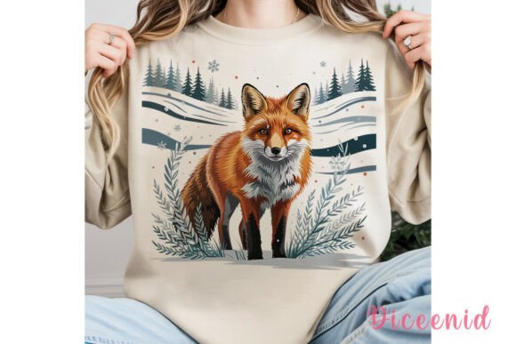 Download Winter Fox Snowy Forest PNG Clipart - Premium Resources